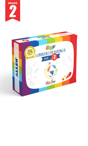 ALLEN Skool plus (Class-2) Workbooks for Increasing IQ | 8 Skill focussed workbooks for all Exams & Olympiads
