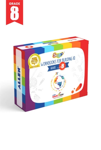 ALLEN Skool plus (Class-8) Workbooks for Increasing IQ | 12 Skill focussed books for all Exams & Olympiads